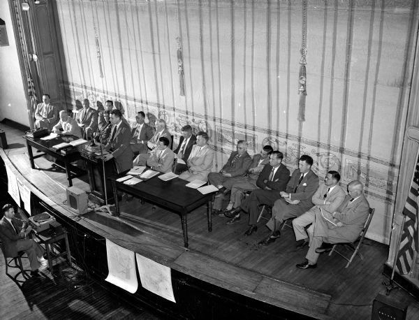 1950 - Public housing hearing